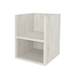 Aira, kpeov skrinka 40 cm, spodn, Multidecor, White Loft Pine