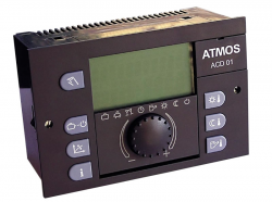 ATMOS DC 30 SX ekologick splyovac kotol - ekvitermick regulcia kotla ACD01.