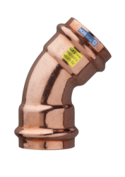 Meden lisovac oblk 45  dvojstrann  18 mm