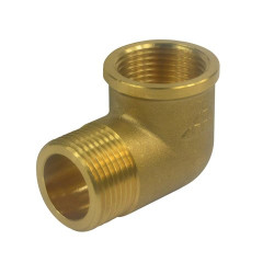 Mosadzn koleno MF 1/2"